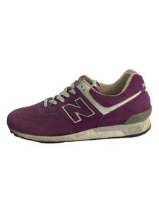 NEW BALANCE◆80-90s/576/ローカットスニーカー/イングランド製/UK8.5/PUP/スウェード