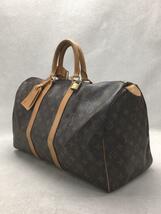 LOUIS VUITTON◆キーポル・バンドリエール45_モノグラム_BRW/PVC/BRW_画像2