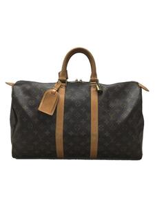 LOUIS VUITTON◆キーポル・バンドリエール45_モノグラム_BRW/PVC/BRW