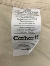 Carhartt◆半袖シャツ/XL/コットン/BEG_画像4