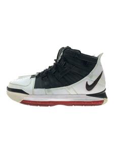 NIKE◆ZOOM LEBRON 3 QS/ズームレブロン/ホワイト/AO2434-101/27cm/WHT/ポリエステル