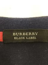 BURBERRY BLACK LABEL◆ポロシャツ/3/コットン/ネイビー/D1P42-541-29_画像3