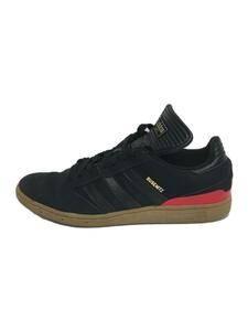 adidas◆BUSENITZ/ローカットスニーカー/28cm/ブラック/スウェード/F37866