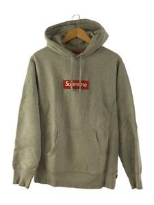 Supreme◆Box Logo Hooded Pullover/ボックスロゴ/パーカー/ワングラムタグ/M/コットン/GRY