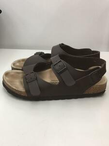 BIRKENSTOCK◆MILANO/サンダル/33/21/BRW/レザー