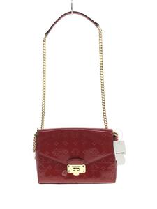 MICHAEL KORS◆ショルダーバッグ/エナメル/RED/総柄/35H9GYKF8Y