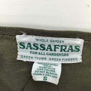 SASSAFRAS◆Tシャツ/S/-/GRNの画像3