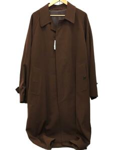 unfil* пальто с отложным воротником /5/ шерсть / Brown /ONFL-UM203