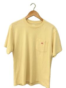 DANTON◆Tシャツ/40/コットン/ベージュ/無地/19S-HS-001