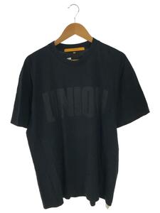 UNION LOS ANGELES プリントロゴTシャツ 3/コットン/BLK