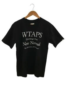 WTAPS◆20SS/NORMAL TEE/Tシャツ/2/コットン/BLK