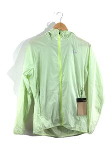 THE NORTH FACE◆SWALLOWTAIL VENT HOODIE_スワローテイルベントフーディ/L/ナイロン/GRN/無地