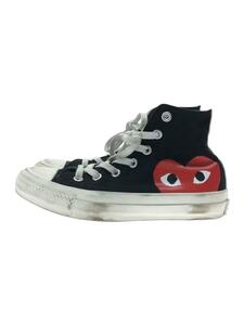 CONVERSE◆ハイカットスニーカー/23cm/BLK/キャンバス/1CK710