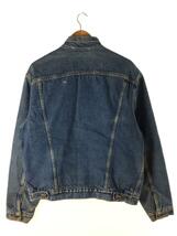 Levi’s◆Gジャン/44/コットン/IDG/無地/71506-0316/90s/made in USA/ブランケット_画像2