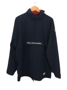 RUSSELL ATHLETIC◆BLUE BLUE_ブルーブルー/ハーフジップアノラックパーカー/XL/ナイロン/紺/RC-19579HR