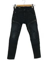 G-STAR RAW◆ボトム/27/コットン/BLK/無地/D15380-8971-A966_画像1