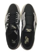 NIKE◆Air Jordan 1 Retro Low OG Black Cement/ローカットスニーカー/27cm/GRY_画像3