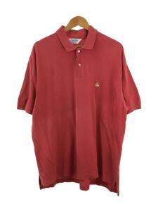 BROOKS BROTHERS◆ポロシャツ/L/コットン/RED