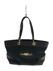 GUCCI◆GGキャンバス/トートバッグ/コットン/BLK/145993・213317