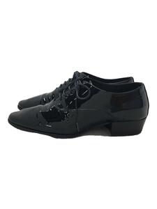 SAINT LAURENT◆MARIUS 25 LACE UP/パテントシューズ/39/BLK/エナメル/602478 1LA00 1000