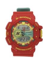 CASIO◆クォーツ腕時計・G-SHOCK/デジアナ/-/RED/RED/赤/カシオ/GA-400CM-4AJF_画像1
