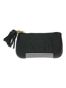 GUCCI◆キーケース/レザー/BLK/レディース/354358