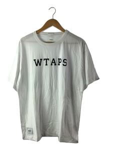 WTAPS◆Tシャツ/2/コットン/ホワイト/221ATDT-CSM17