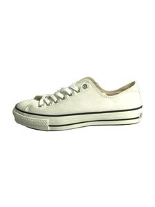 CONVERSE◆ALL STAR/日本製/ローカットスニーカー/US9.5/ホワイト/キャンバス