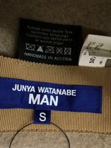 JUNYA WATANABE COMME des GARCONS MAN◆ハット/-/ウール/BEG/無地/メンズ/WI-K606/オーストリア製/_画像6