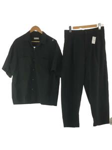 FREAK’S STORE◆半袖シャツ/L/ポリエステル/BLK/FS21SS029SET