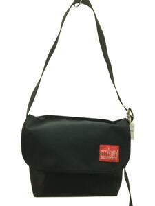 Manhattan Portage◆ショルダーバッグ/ポリエステル/BLK