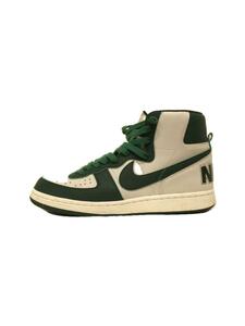 NIKE◆ハイカットスニーカー/26cm/GRN/レザー/FD0650-100