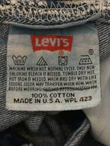 Levi’s◆98年/USA製/501/裏ボタン544/カットオフ/ストレートパンツ/6501-0111_画像4