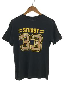 STUSSY◆Tシャツ/S/コットン/BLK