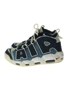 NIKE◆AIR MORE UPTEMPO 96 QS/エアモアアップテンポ/インディゴ/CJ6125-100/27cm/