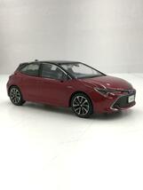 TOYOTA◆ミニカー/RED/カラーサンプル 1/30 スケール/COROLLA SPORT/アティチュードブラックマイカ×_画像3