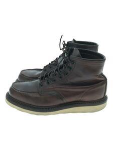 RED WING◆レースアップブーツ・6インチクラシックモックトゥ/US8.5/BRW