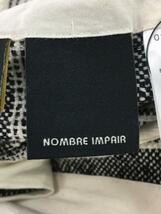 NOMBRE IMPAIR◆ネップ/スカート/FREE/コットン/WHT/01-1-05-214-9-1_画像4