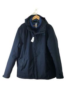 THE NORTH FACE◆ダウンジャケット/XL/ナイロン/NVY/無地/NF0A33PP