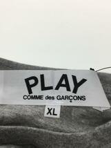 PLAY COMME des GARCONS◆Tシャツ/XL/コットン/グレー/AZ-T216/20SS_画像3