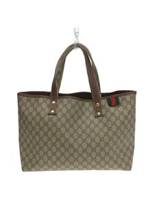 GUCCI◆トートバッグ_GGプラス/PVC/BRW