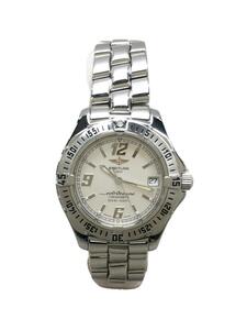 BREITLING* Colt Ocean / кварц наручные часы / аналог / нержавеющая сталь /WHT/SLV/A57350