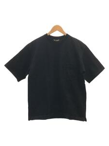 AURALEE◆Tシャツ/4/コットン/BLK/無地/A8ST01SU/18SS/STAND-UP TEE
