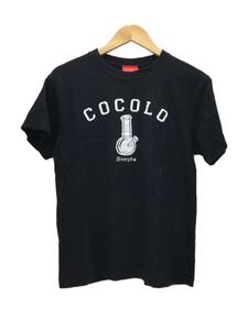 COCOLO BLAND◆Tシャツ/M/コットン/BLK