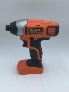 BLACK+DECKER◆電動工具/コードレスインパクトドライバー/BPCI18K