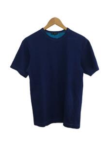 COMME des GARCONS HOMME◆Tシャツ/S/コットン/BLU/無地/HB-T001