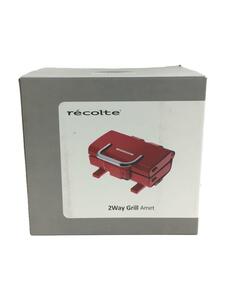 recolte◆ホットプレート RWG-1(R)/未使用