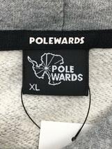 POLEWARDS◆パーカー/XL/コットン/GRY/プリント/PW28JM70_画像3