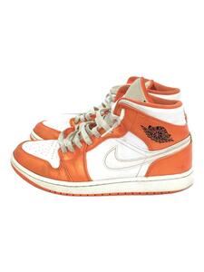 NIKE◆AIR JORDAN 1 MID SE_エアジョーダン 1 ミッド シーズナルエディション/27.5cm/OR