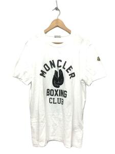 MONCLER◆Tシャツ/M/コットン/WHT/プリント/12918C00020 8390T